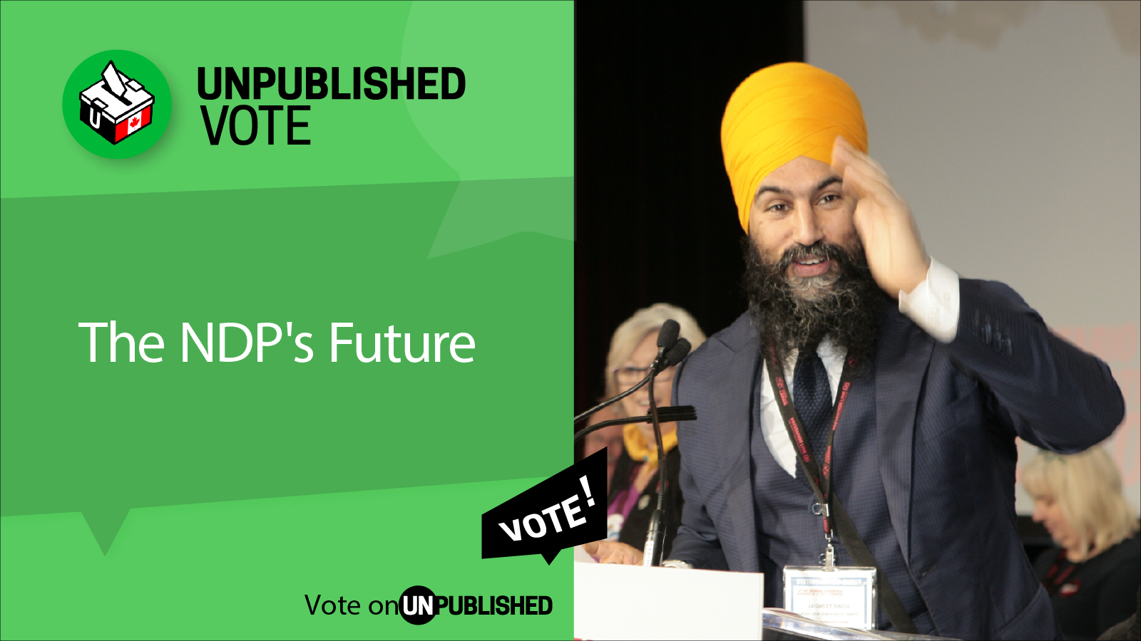 Unpublished Vote: The NDP's Future
