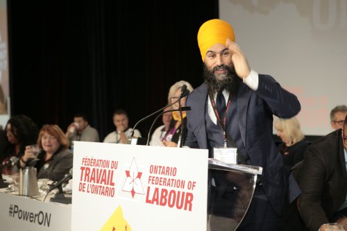 Jagmeet Singh, leader of the NDP
