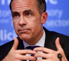 Mark Carney speaking in the UK