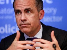 Mark Carney speaking in the UK