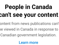 People in Canada can't see your content