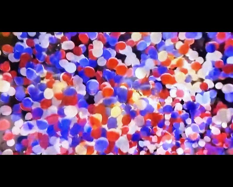 Ballons fall from the 2024 Republican National Convention