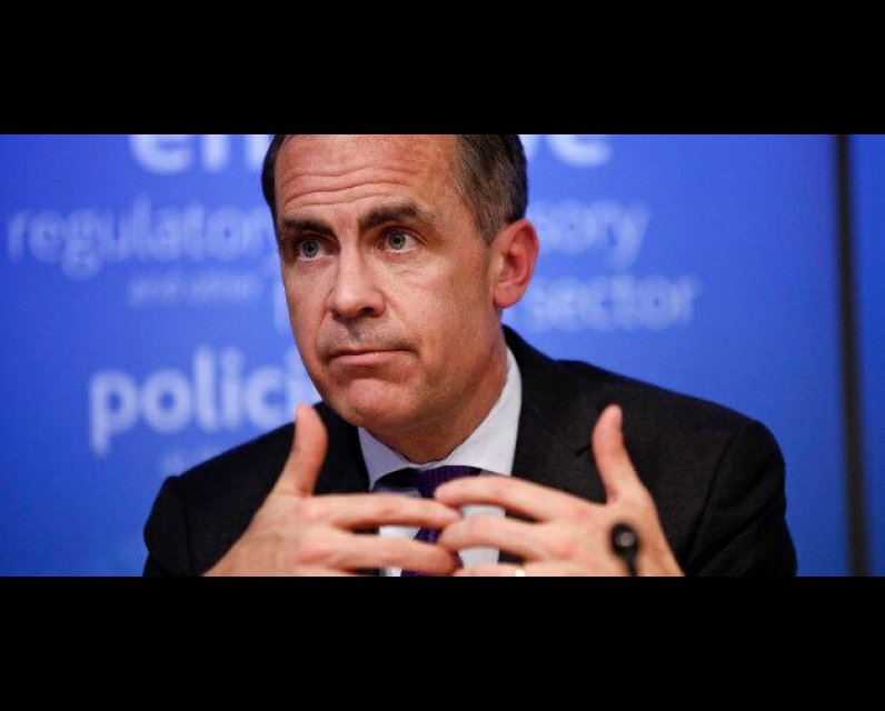 Mark Carney speaking in the UK