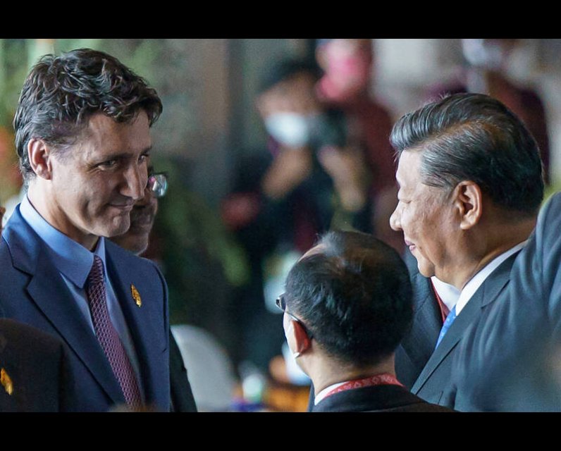Trudeau and Xi 