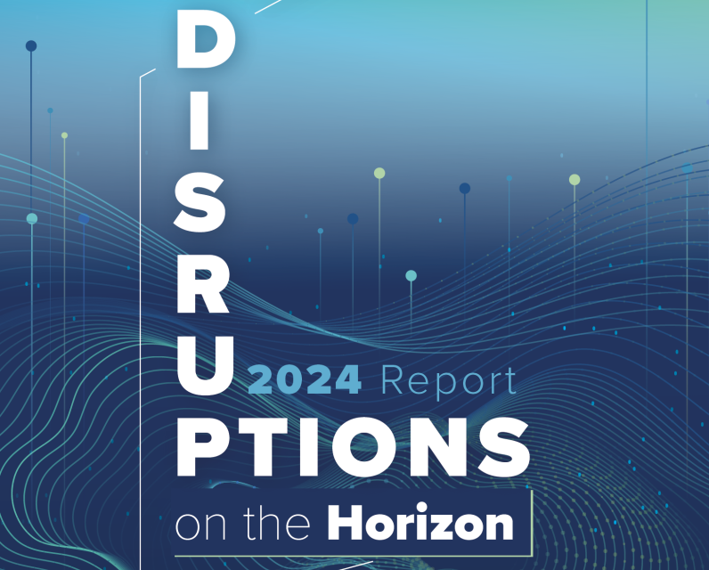 Disruptions on the Horizon cover page