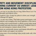 Safety tips for US protestors, from Hong Kong Safety tips for US protestors, from Hong Kong