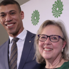 Former Green Co-Leader Jonathan Pedneault and Leader Elizabeth May